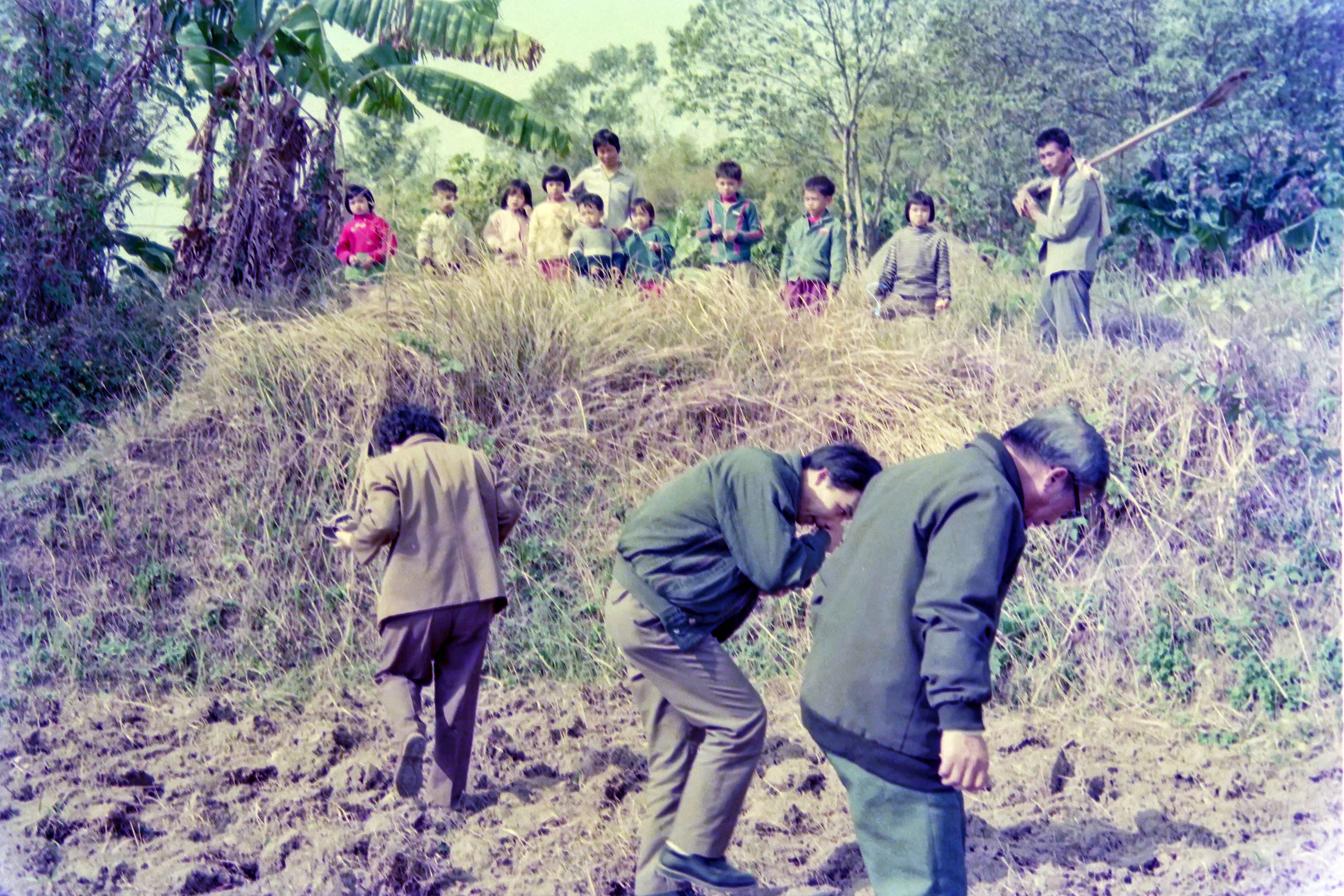 考古专家们在银州贝丘遗址寻找古代遗存05